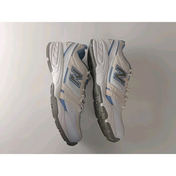 New Balance Shoes Womens 10 B 409 Athletic Running Sneakers WX409WL White Blue - Picture 7 of 12